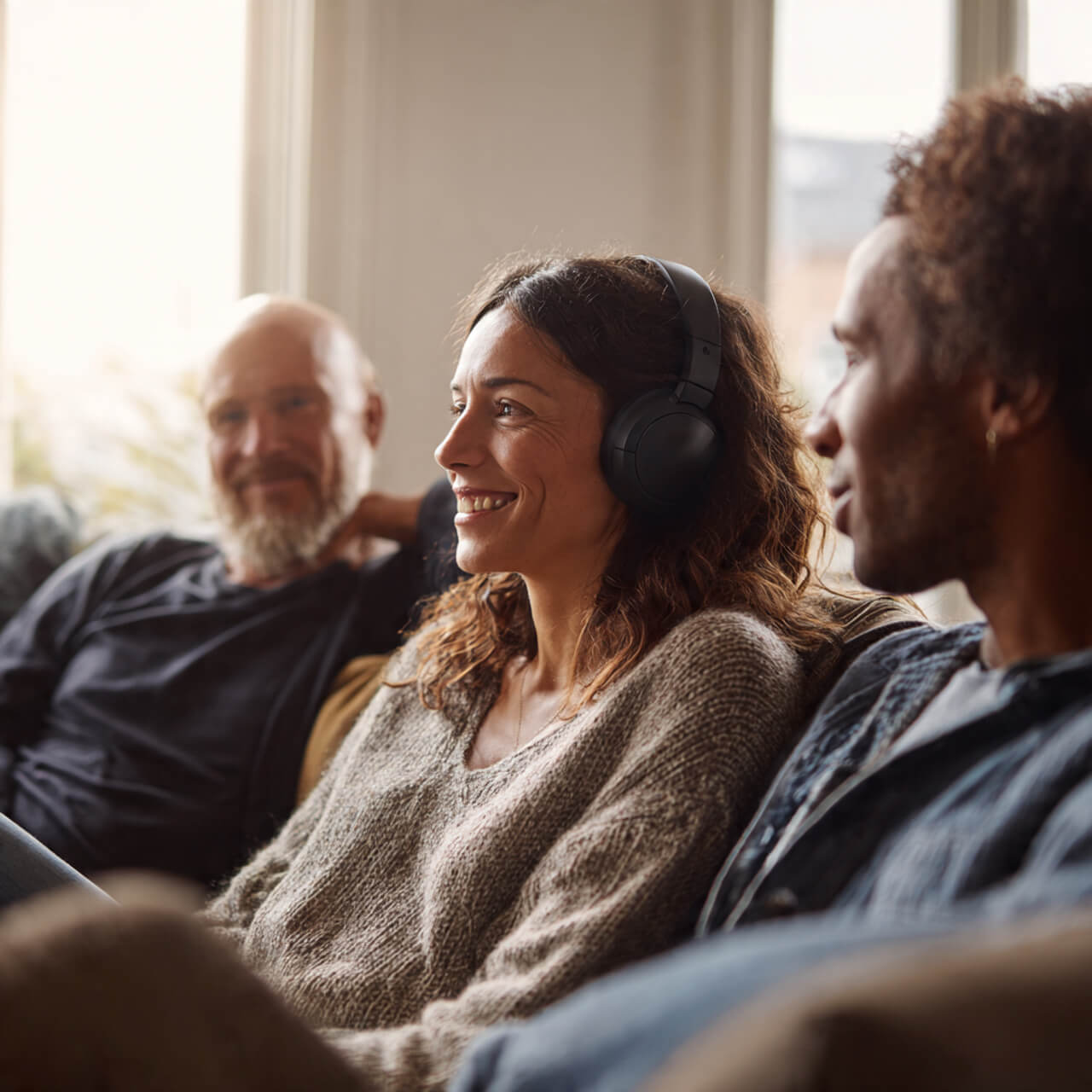 Support group of friends sharing advice and connection to overcome loneliness and build resilience during personal growth